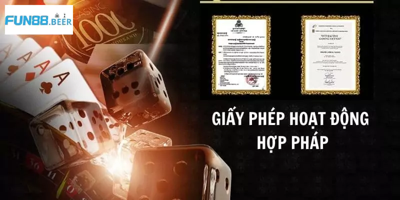 PAGCOR là giấy phép làm FUN88 uy tín hơn