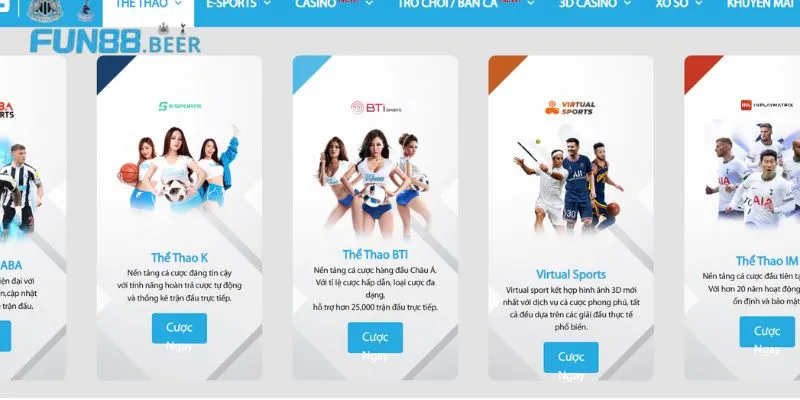 Đa dạng các loại hình giải trí cho người chơi trải nghiệm