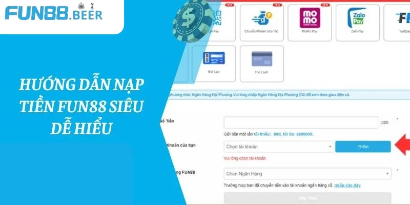 Đảm bảo các yêu cầu về mạng để rút tiền nhanh chóng