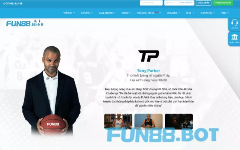 FUN88 - Nhà tài trợ quen thuộc của các giải đấu thể thao lớn