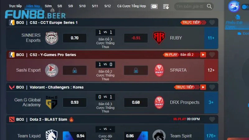 Giao diện thân thiện và tốc độ tải nhanh