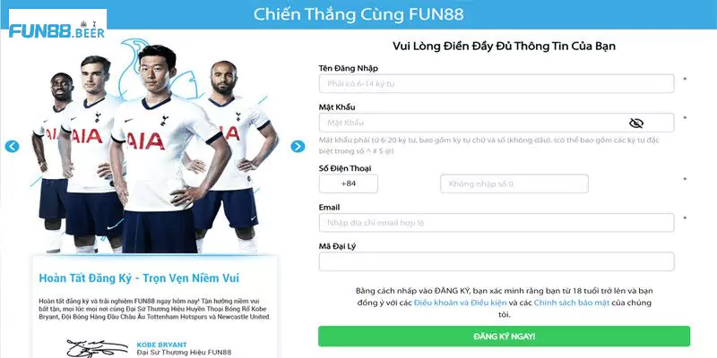Khắc phục sự cố đăng nhập trên FUN88
