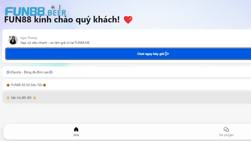 Liên hệ nhanh chóng qua live chat