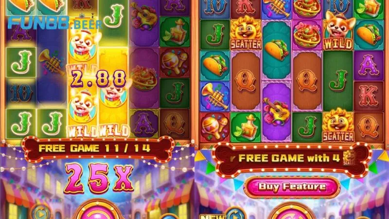 Trò chơi mang đến không khí lễ hội sôi động